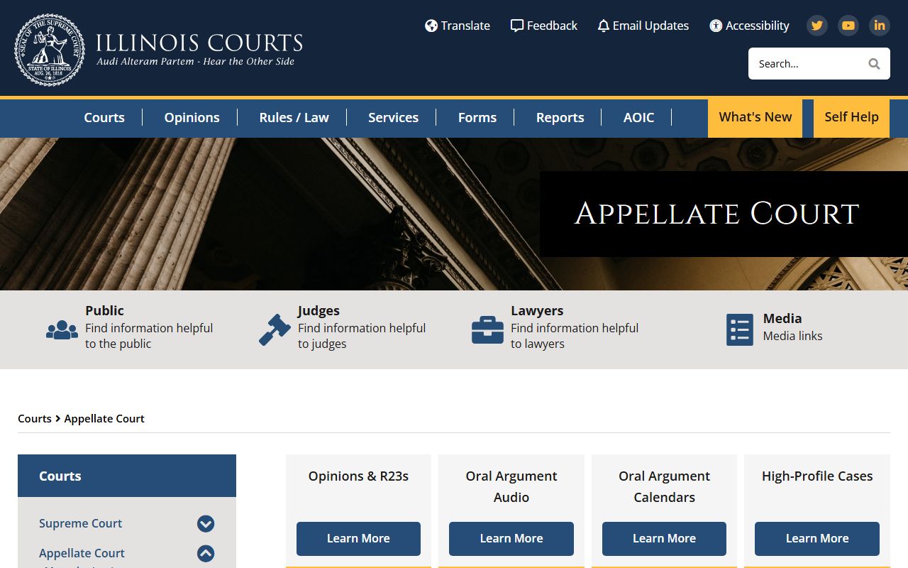 Illinois Appellate Court overview
